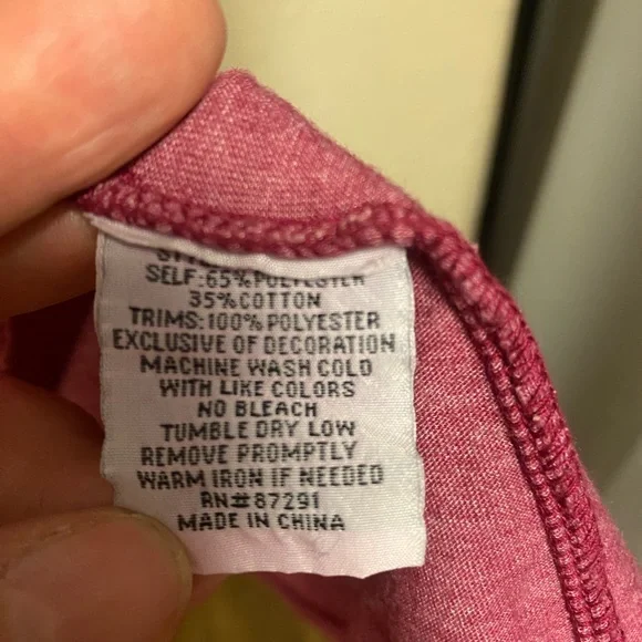 Johnny Was Short-Sleeve Tee with Multicolor Embroidery - Picture 3 of 3